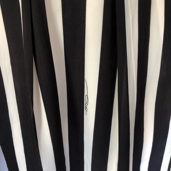 🌿 GUESS 🌿 Los Angeles sleeveless striped classic dress with lace detail size M - Picture 5 of 9